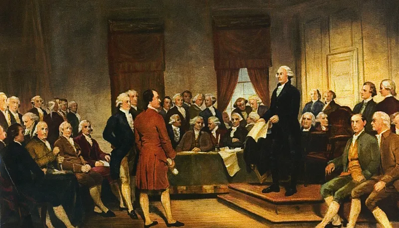Washington och konstitutionen: skapa en republik, begränsa dess löften