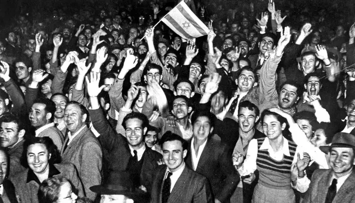 1948: Israels födelse och den palestinska frågan